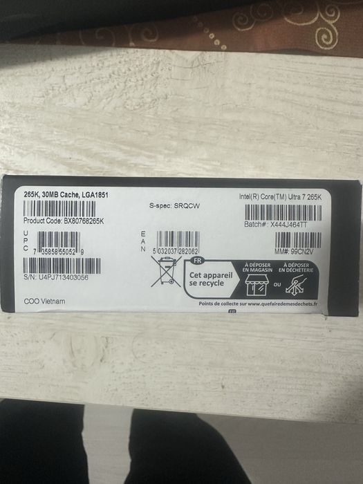 Procesor intel core ultra 7