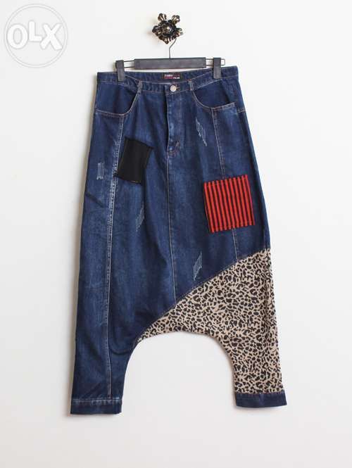 Fusta-pantalon de blug