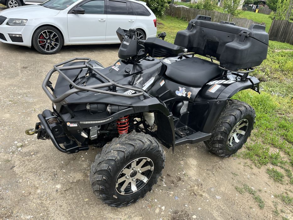 Linhai 400cc 4*4 an fab 2015 inmatriculabil politie
