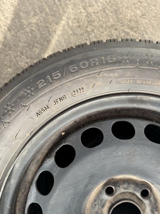 Roti iarna skoda vw 215/60 r16