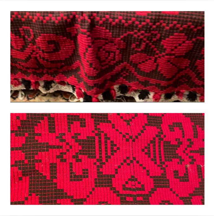 Covertura vechie de pat