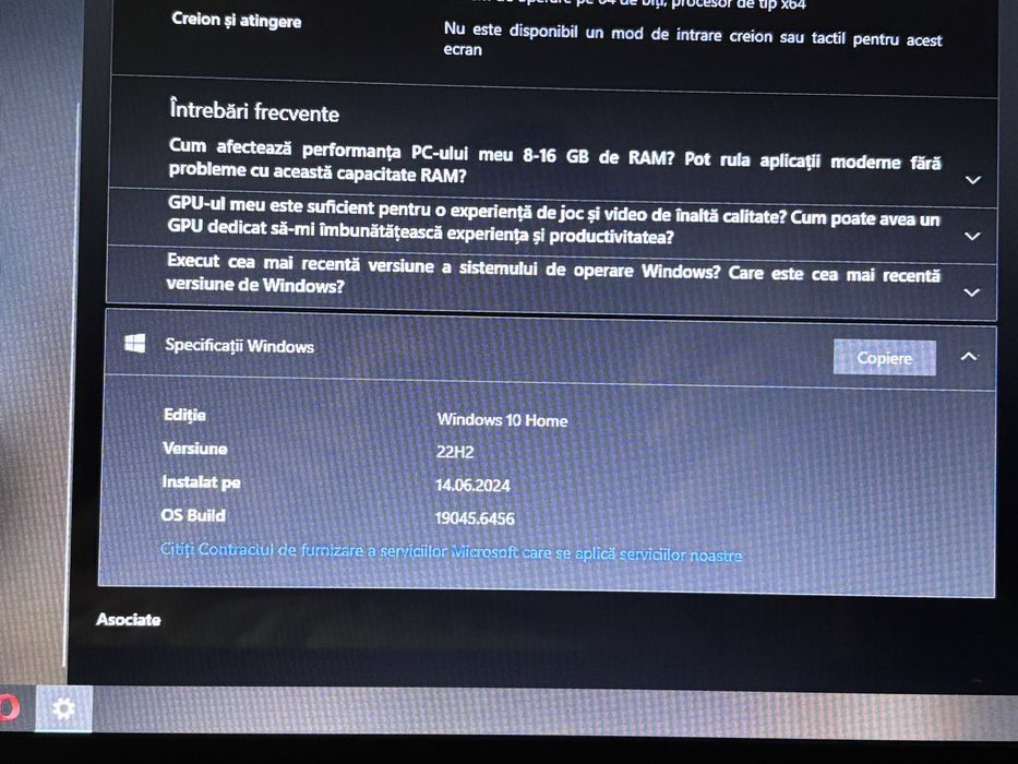 Laptop Acer Windows 10 Home