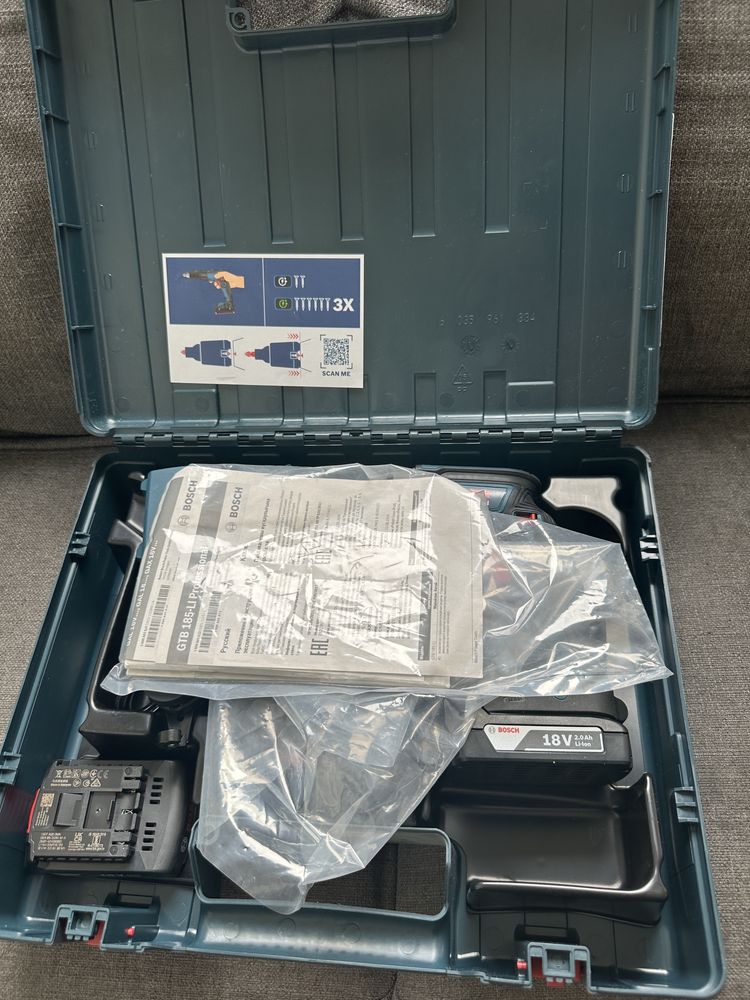 Акумулаторен винтоверт Bosch GTB-Li+GMA55