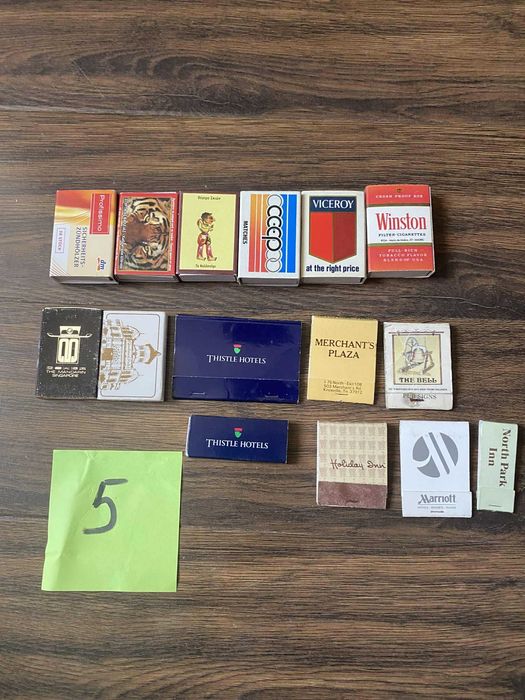 Продавам различни комплекти кибрити