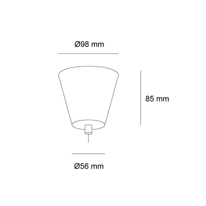 Висящ дизайнерски пендел Kamela