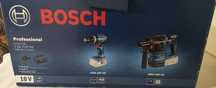 Bosch set rotopercutor și șurubelniță cu impact