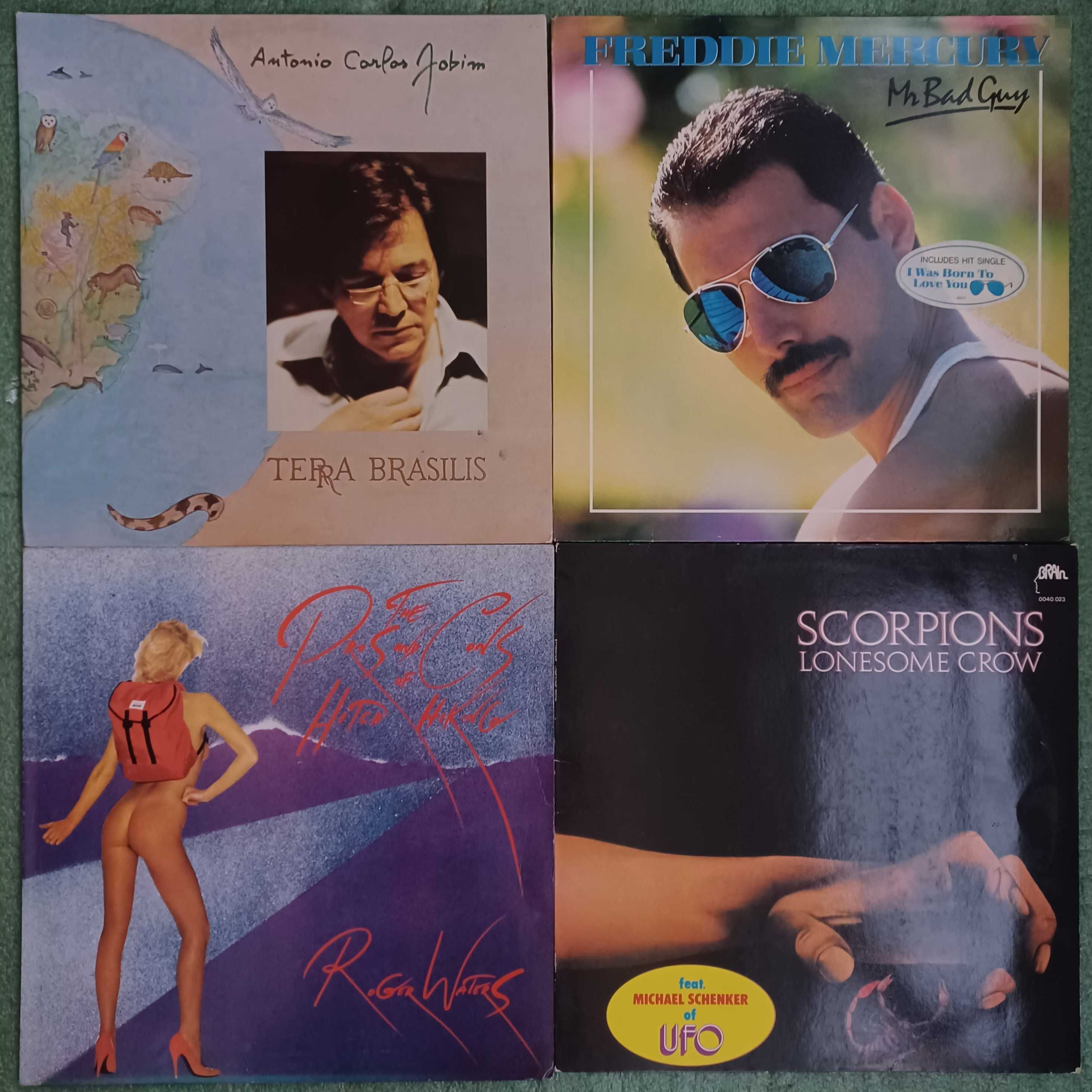 Discuri vinil blues-rock Freddie Mercury, Roger Waters, Scorpions...