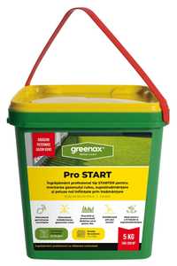 Îngrășământ profesional pentru gazon Greenax Pro START
