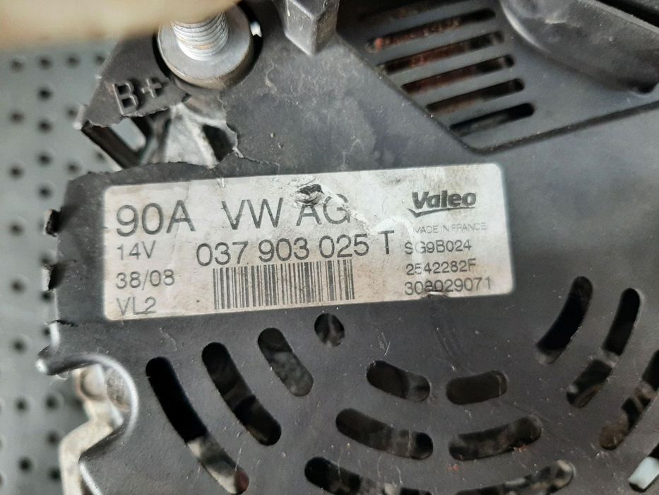 alternator 1.0 b ald seat arosa cordoba ibiza  vw lupo polo 6n 037903025t