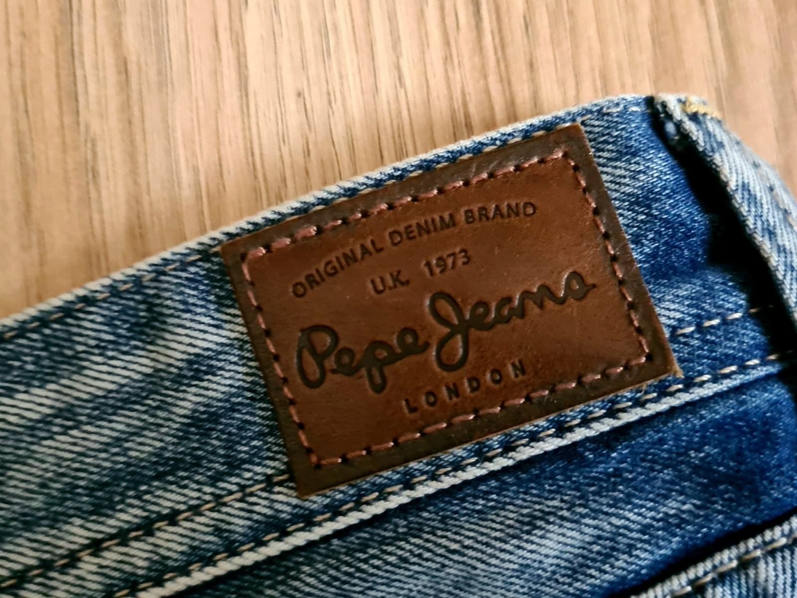 Чисто нови дамски къси дънкови гащи Pepe Jeans размер Waist31