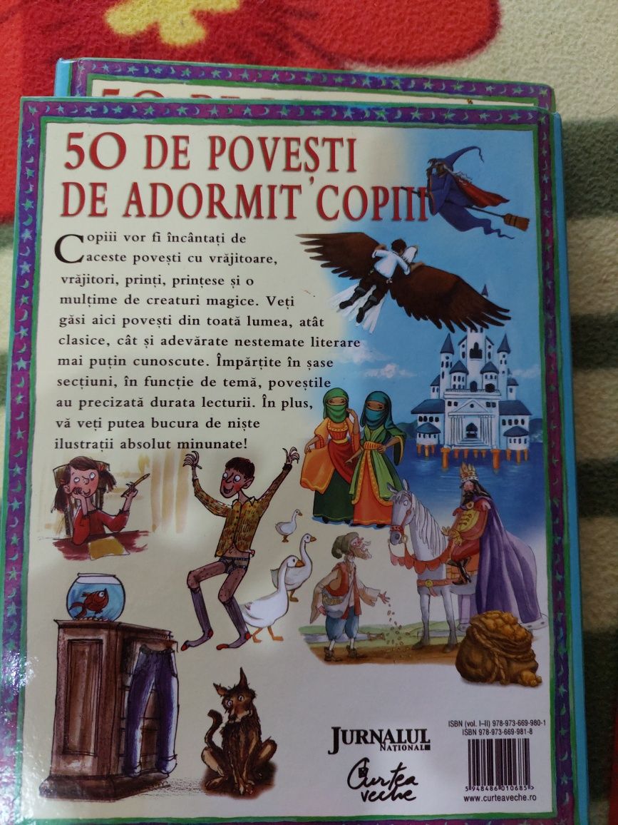 Carte 50 de povesti de adormit copiii