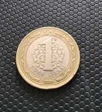 Монета. Турецкая Лира - 2009