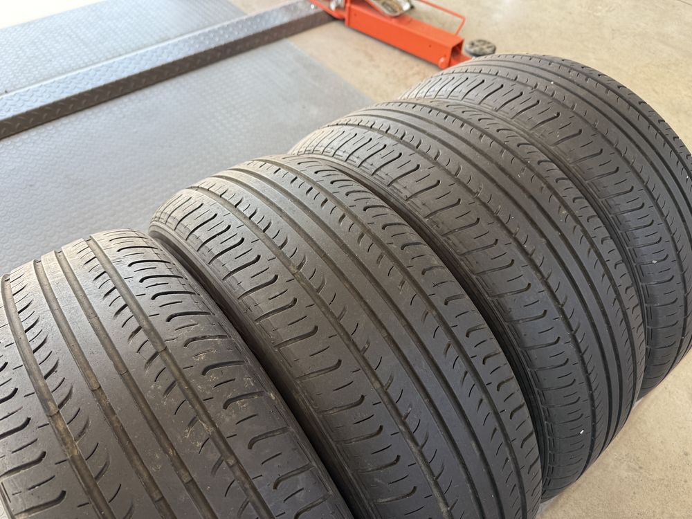 4бр. Летни Гуми 225/55R/18 -HANKOOK- DOT: 0114- 5,7мм.