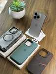 iPhone 15 Pro Natural 90% 5 huse cadou full box 128 GB