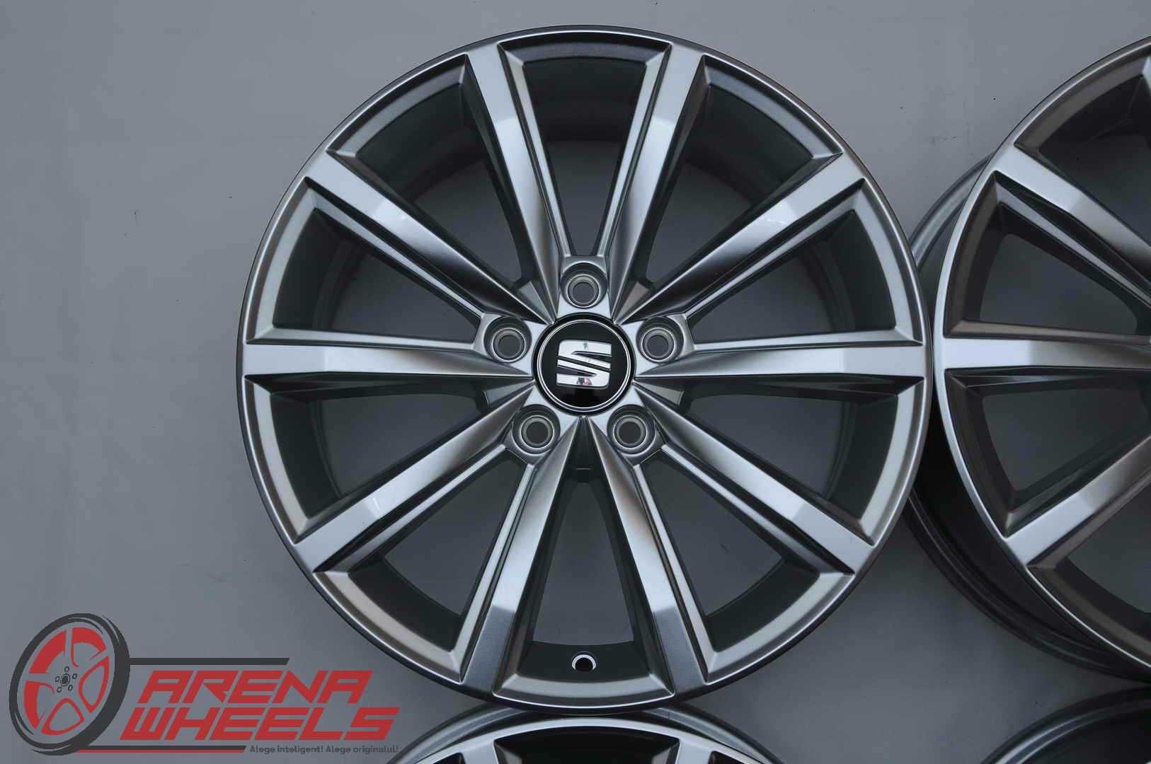 Jante Noi 17 inch Originale Seat Alhambra Ateca Altea Leon Exeo R17
