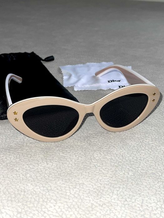 dior очила дамски бежови дамаски слънчеви беж