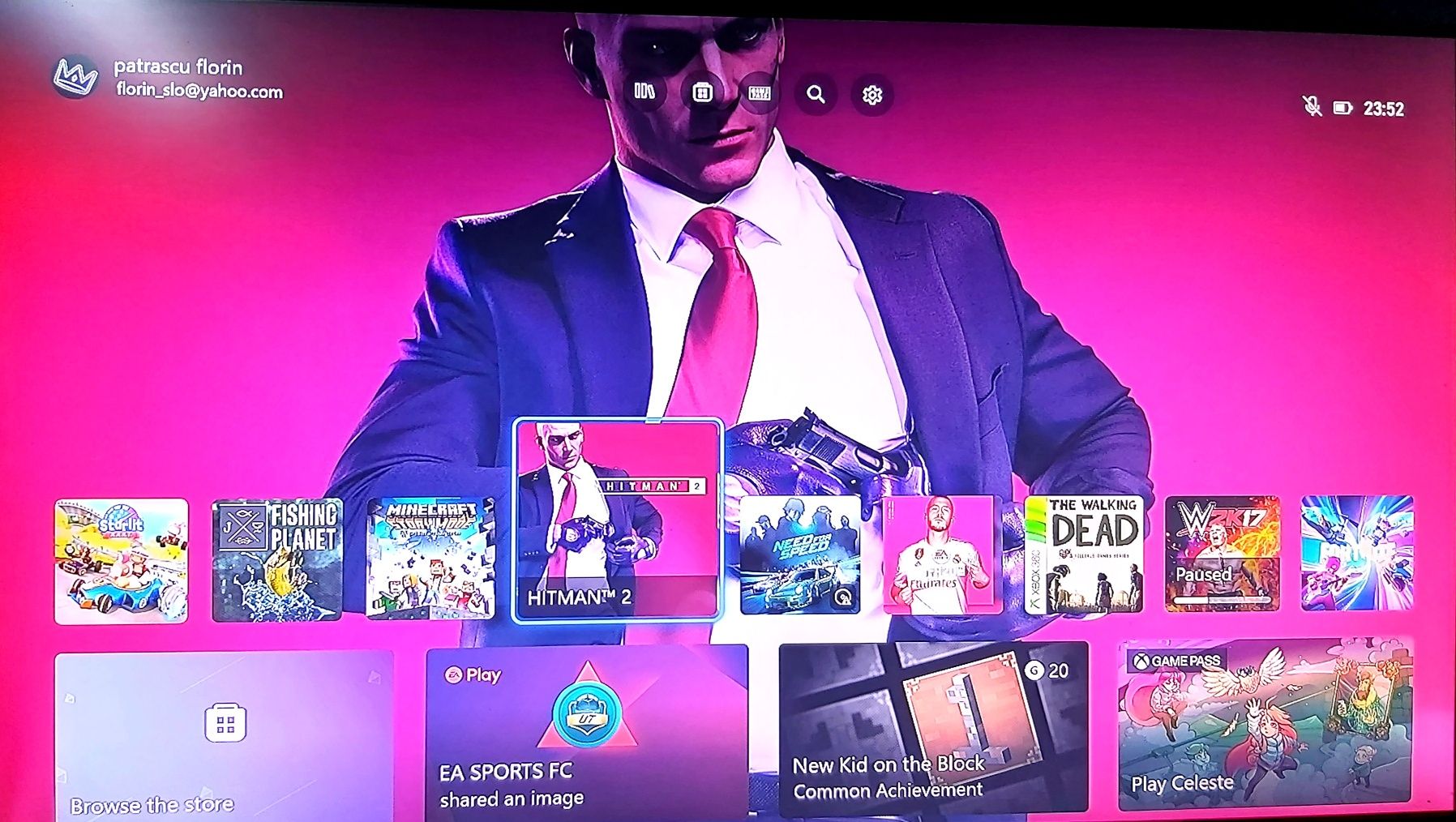 Xbox One Fullbox Fifa 20/W2k17/Fortnite/Minecraft/Hitman2 Xbox One