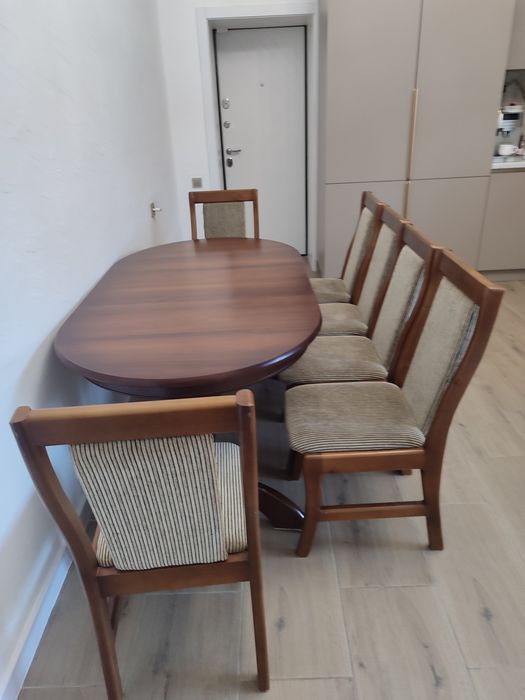 Стол и стулья натуральное дерево производство Малайзия