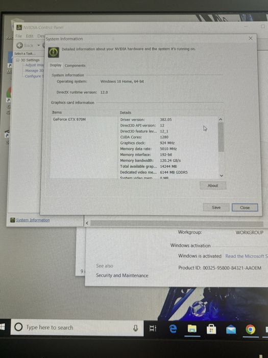 Clevo Gaming• Procesor i7.. 16gb ram.. Placa video Nvidia 6gb dedicat