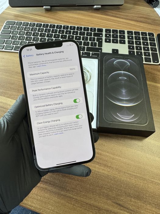 iPhone 12 Pro Max / 128 gb / Space Gray / Impecabil |