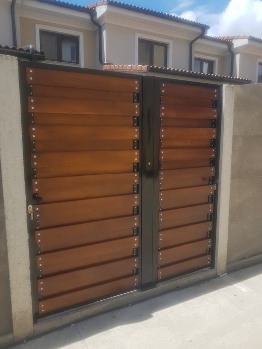 Confecții metalice la comanda:garduri,porți, balustrade, pergole,scari
