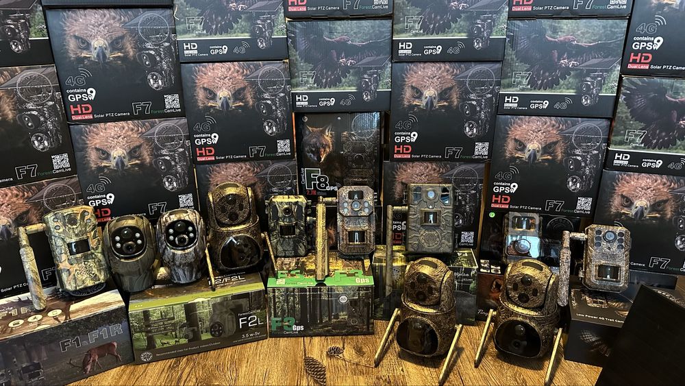 ForestCamLive F7Gps 4G Camera vanatoare Live