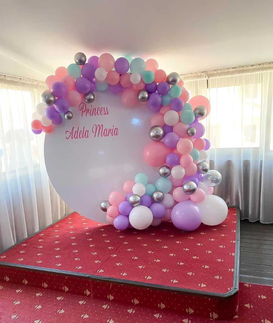 Decor din baloane/Cabina Foto/video 360 Evenimente Corporative