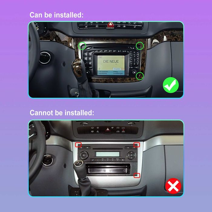 Navigatie Android Dedicata Mercedes Vito/Viano (2005-2015), Carplay