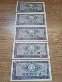 Bancnote vechi, serii consecutive.