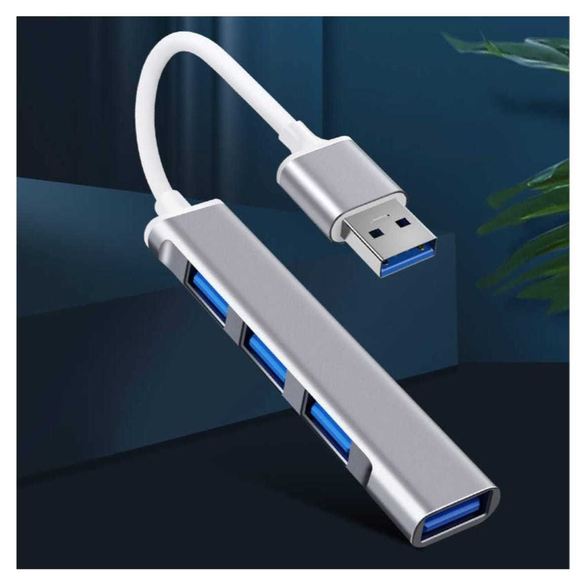 USB Hub/ ЮСБ Хаб на 4 порта для ПК и ноутов (usb 3.0)