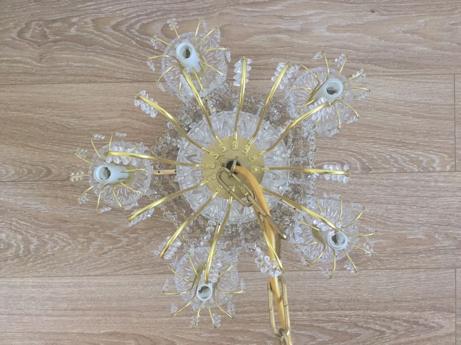 Candelabru / lustra cristal Bohemia, Cehia