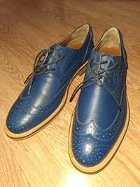 Pantofi bărbați 40 albastru închis Giulio