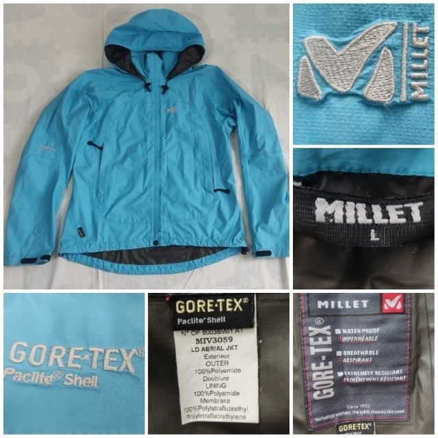 Geaca Millet GoreTex PacliteShel  Serial dama L expediție impermeabil