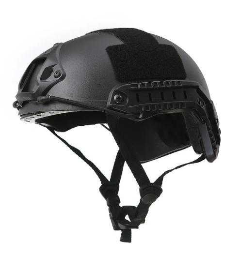 Гейминг Тактическа Еърсофт Каска с Велкро за Пачове Airsoft Gaming NVG