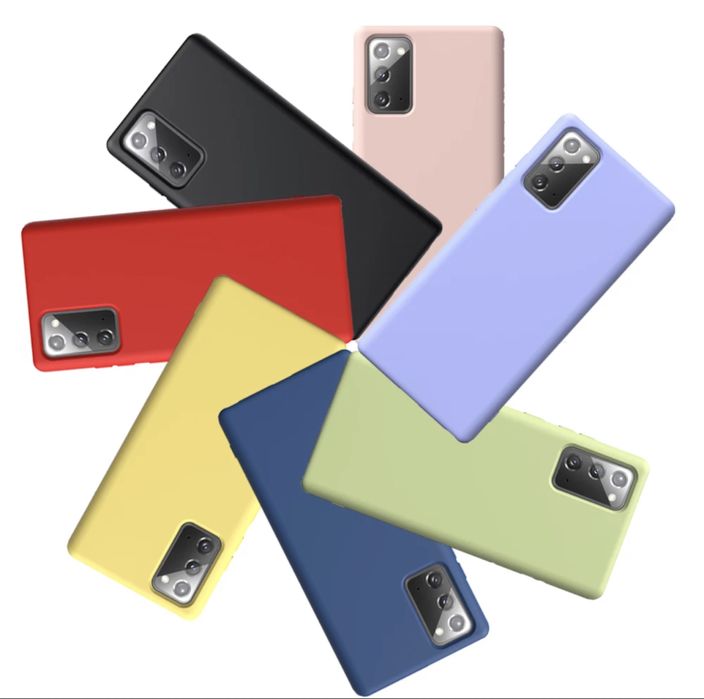 Husa cu microfibra pt Samsung Galaxy Note20, Note 20, Note 20 Ultra
