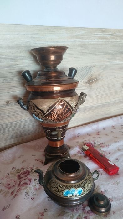 Самовар сувенир декорация