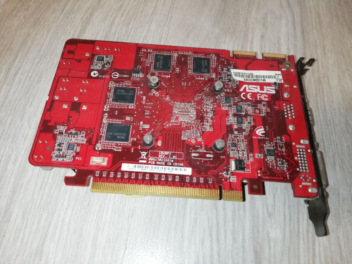 Placa video Asus ATI Radeon HD 5670, 1024MB, GDDR5, 128bit, PCI-E