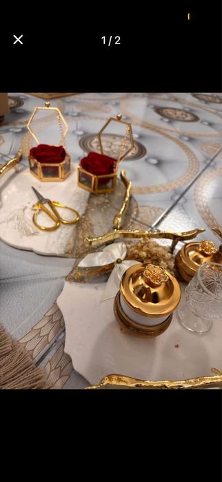 Комплект поднос за годеж