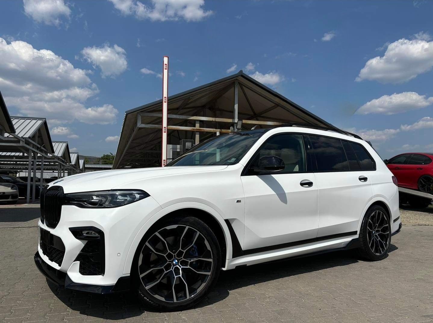 X7 G07 aero kit пакет M performance BMW спойлер лип прагове G05 G06