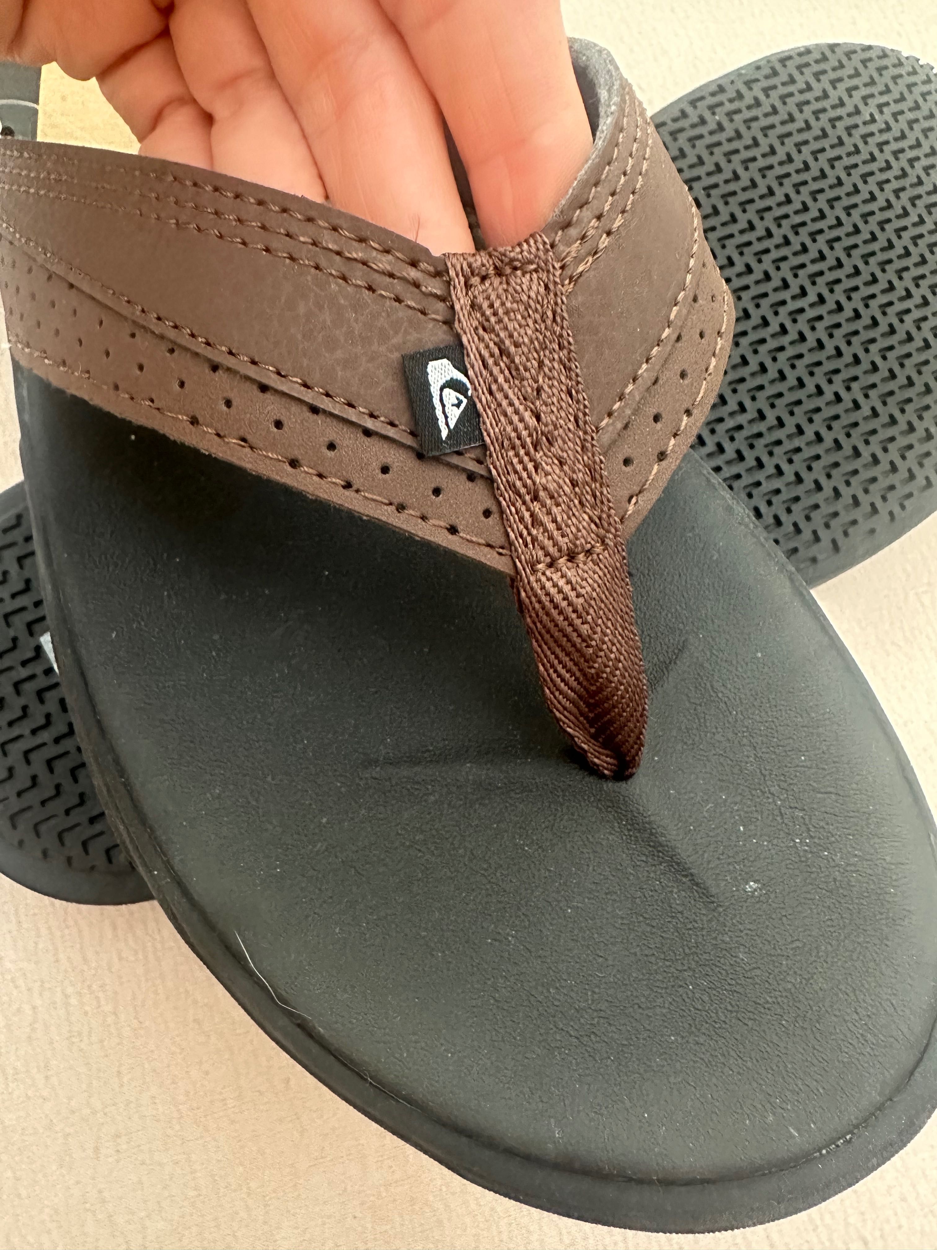Мъжки джапанки 46 черни FLOJOS и quicksilver 44