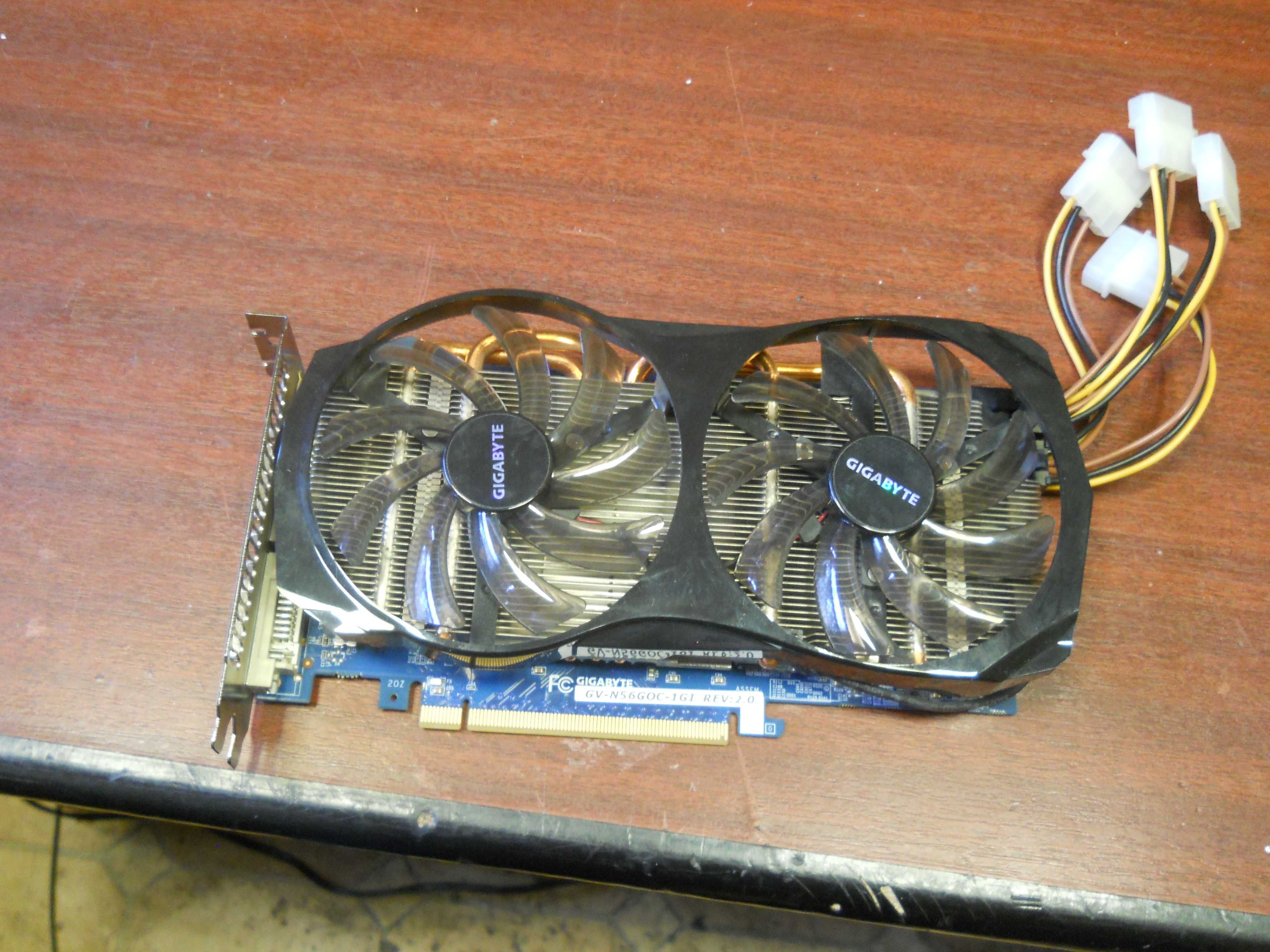 Placa video GIGABYTE GF GTX560 OC 1GB 256bit GDDR5 GV-N56GOC-1GI