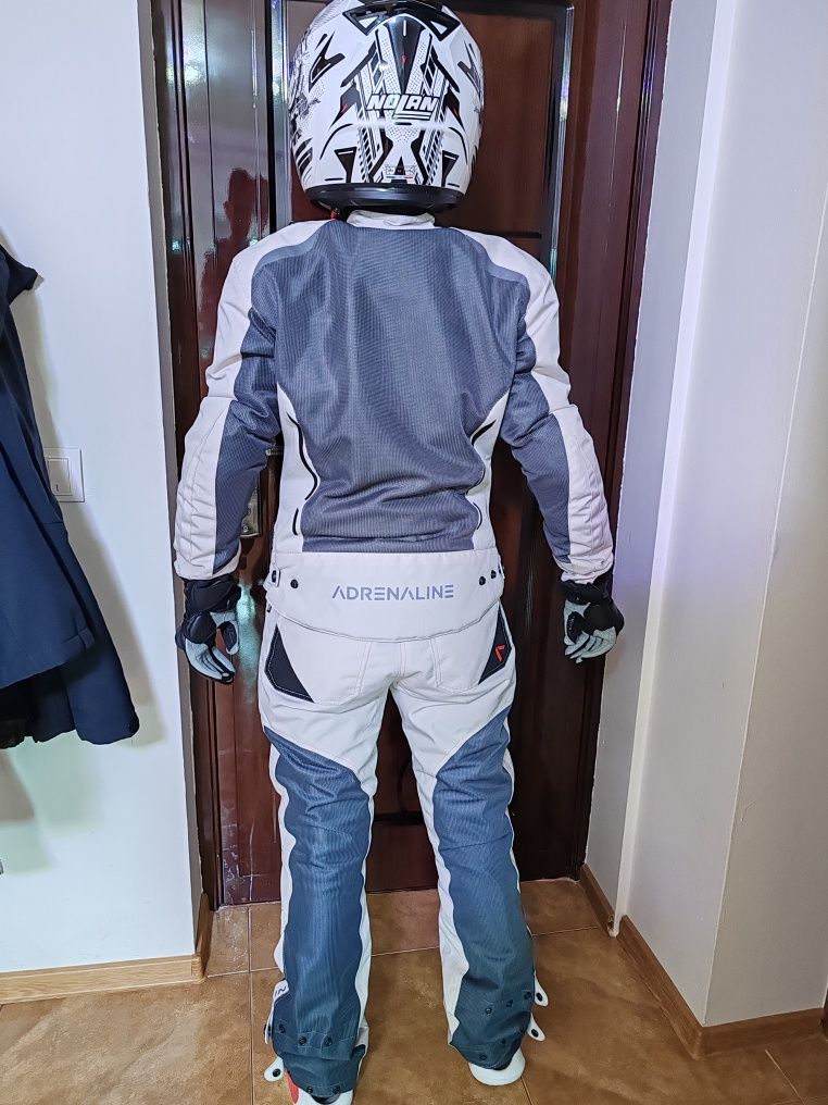 Costum moto dama Adrenaline și Casca Nolan