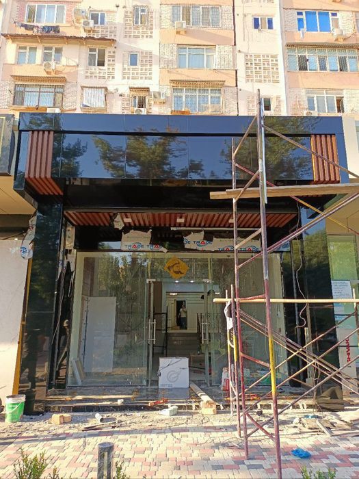 алюкобонд аликабонд в Ташкент фасадная здание alikabon alyukabon usta
