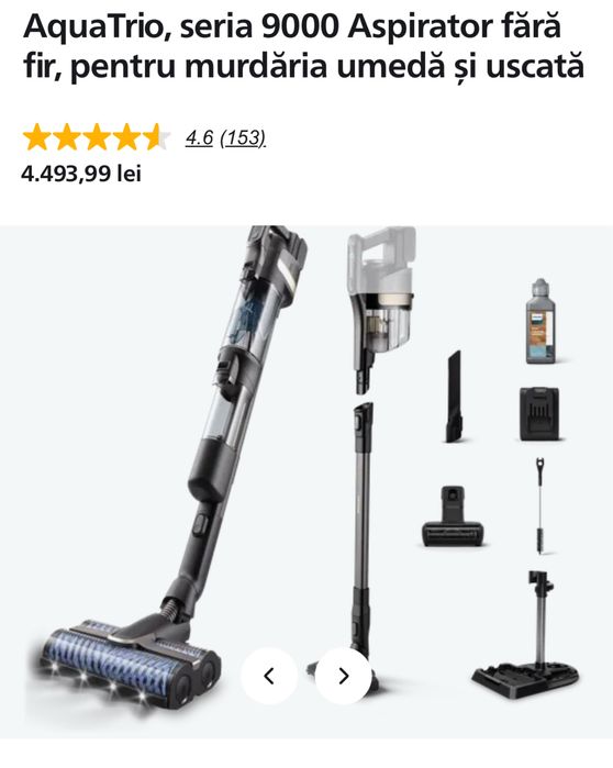 Aspirator PHILIPS AQUA TRIO 9000