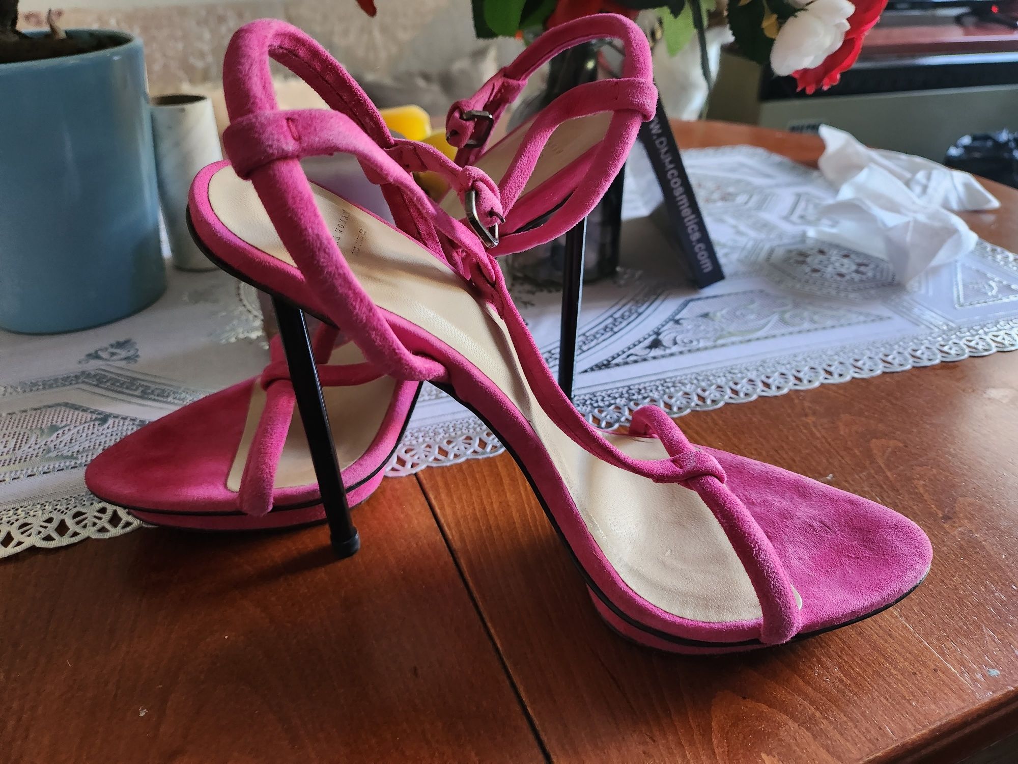 Zara Woman Pink Shoes