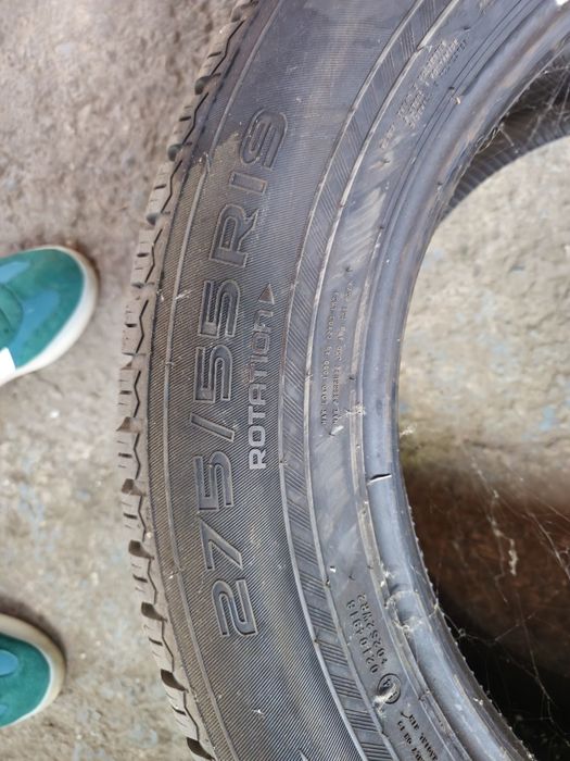 2 seturi de anvelope de iarna,unul  Hankook și unul Dunlop