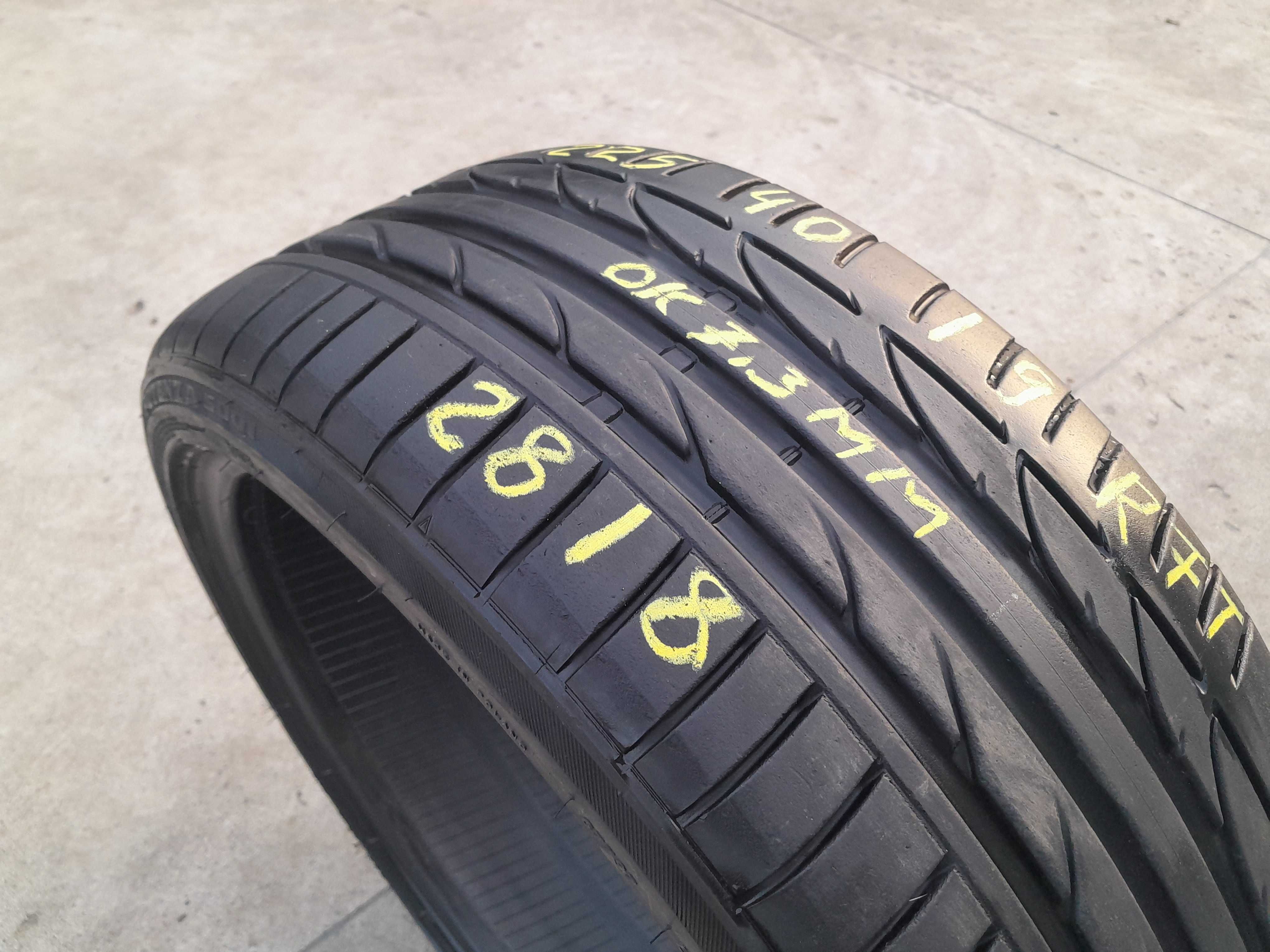 O anvelopa vara 225 40 19 bridgestone potenza S001  run flat 7,3 mm