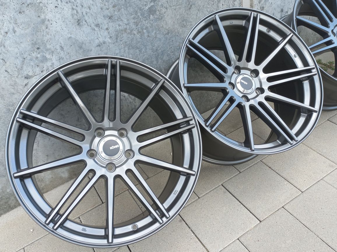 19.Mercedes Audi Vw Seat KÖNİG Vigoroso 5x112 8.5j-9.5j et40 Sport Pak