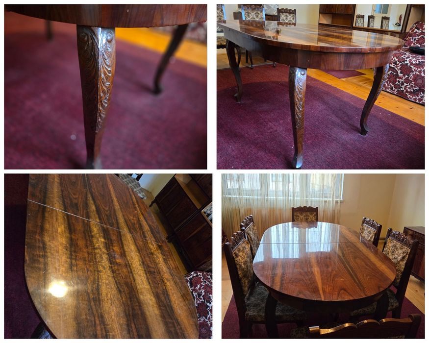 Set mobila lemn masiv