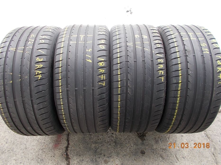 4 anvelope vara 255 40 18 goodyear runflat  profil 5 mm